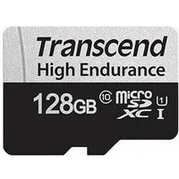 Karta Transcend 350V Microsdxc 128 Gb Class 10 Uhs-I/U1  Ts128Gusd350V 0760557843368 441653