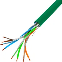 Lanberg Lan Utp Cable 100Mb/S 305M Wire Cca Green  Lcu5-10Cc-0305-G 5901969429596 Kgwlaesic0047