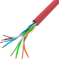 Lanberg Lan Utp Cable 100Mb/S 305M Wire Cca Red  Lcu5-10Cc-0305-R 5901969427622 Kgwlaesic0039