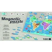 Mega Creativemagn Puzzle Swiat 30X23X6 Pud 9/18  8526-8 5904335847406