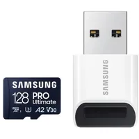 Karta Samsung Pro Ultimate Microsdxc 128 Gb Class 10 Uhs-I/U3 A2 V30 Mb-My128Sb/Ww  8806094957235