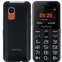 Myphone Halo Easy Black Mobilais telefons  T-Mlx08894 5902052866632