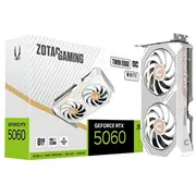 Zotac Gaming Geforce Rtx 5060 Twin Edge Oc White Edition Nvidia 8 Gb Gddr7  Zt-B50600Q-10M 8886307701510 Vgazoanvd0217