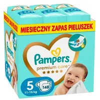 Pampers Premium Protection Size 5, Nappy x148, 11Kg-16Kg  8006540855973 Diopmppie0178