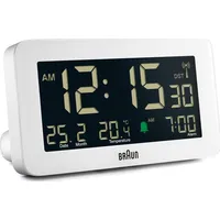 Radiobudzik Braun Bc10 Dcf-W Radio alarm clock white  67603 4007218676030