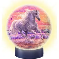 Ravensburger 3D puzzle night light horses a beach - 118434  4005556118434
