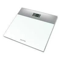 Salter 9206 Svwh3R Glass Electronic Scale Silver/White  T-Mlx43209 5010777143584
