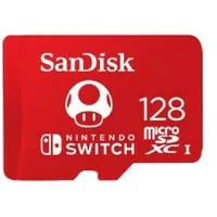 Karta Sandisk Nintendo Switch Microsdxc 128 Gb Class 10 Uhs-I/U3 A1 V30 Sdsqxao-128G-Gnczn  0619659171520