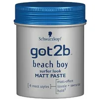 Schwarzkopf Got2B Beach Boy Pasta modelująca matująca 100 ml  68417839 9000100417839
