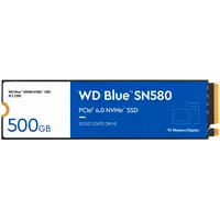Western Digital Ssd Wd Blue M.2, 500Gb, Pcie Gen4 Nvme 1.4B  Wds500G3B0E 718037887319