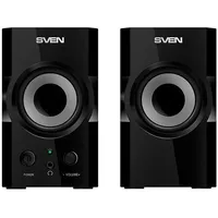 Sven  Sps-606 2X3W, Headphone front jack, Front power button and the volume control Sv-014230 6438162014230