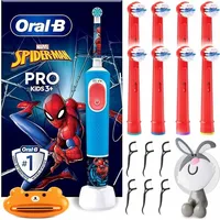Oral-B Vitality Pro Kids 103 Spiderman  4 x past końcówkę Blue 8006540772768