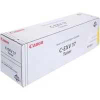 Toner Canon C-Exv17 Yellow Oryginał  Cf0259B002 4960999351988