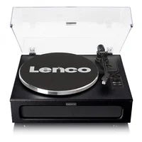 Turntable with 4 built-in speakers Lenco Ls430Bk, black  Ls430Bk 8711902069621 85193000
