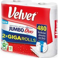 Velvet Ręcznik Jumbo Duo 2 rolki 2Warstwy 2X240Listków  rek0005036 5901478007858