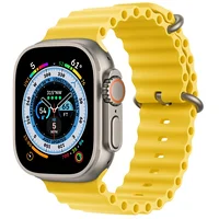 Smartwatch Apple Watch Ultra Gps  Cellular 49Mm Titanium Case Ocean Band Mnhg3Fd/A 194253144090