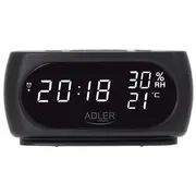 Adler Ad 1186 alarm clock Digital Black  5903887805636 Urpadlzgr0001