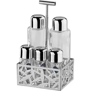 Alessi Cactus Condiment Set - oil,vinegar,SP,spices Msa16  8003299925100 879083