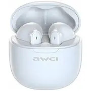 Awei Bluetooth 5.3 T68 Enc Tws headphones  docking station white 6954284006682