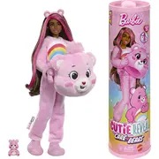 Barbie Mattel Cutie Reveal Care Bears  niespodzianek Cheer Bear Jcn95 194735274024