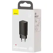 Baseus Gan2 Lite 1X Usb-A Usb-C 3 A Ccgan2L-B01  6953156232938
