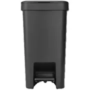 Brabantia atkritumu tvertnepedāli Stepup,16 l, Dark Grey 800306  8710755800306