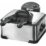 Clatronic Fr 3195 Fryer 4 L 2000 W Black, Stainless steel  4006160735314 Agdclafry0008