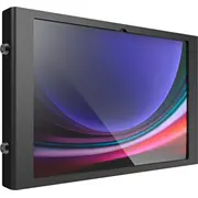 Compulocks Galaxy Tab S9 Ultra 14.6 Apex Enclosure Wall Mount - Gehause tragbare, freiliegende Front-/Ruckkamera und Sensoren fur Tablett verriegelbar Metallrahmen Schwarz auf Bodenstativ montierbar Samsung  146Guapxb 810157340238