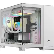 Corsair 2500X Rgb Micro Tower White  Cc-9011268-Ww 840006674993 Obucriobu0140