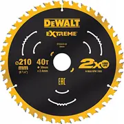 Dewalt Dt20433  210X30Mm 40 Dt20433-Qz 5054905282882