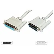 Digitus Db-25 - Db-25, 5M,  Ak-610201-050-E Ak-610201-050-E/918201 4016032301226