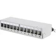 Digitus Desktop Patch Panel,12-Port  Dn-93706 4016032435242