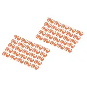 Digitus Farbclips für Patch 100Stk. Orange  A-Cc-O 4016032496472