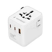 Gembird  adapter 20W Tpa-1A2C20-01-W 8716309133944