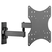 Goobay  Wall mount 49714 Fullmotion S Tilt, Swivel Tv wall Basic Black 4040849497148