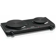 Haeger Hp-02B.013A Double Disc Elektroplitina2 sildelementiem 2250W  5608475015649