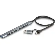Hub Usb Delock 64273 huby i koncentratory 3.2 Gen 1 3.1 Type-C 5000 Mbit/S  4043619642731