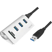 Hub Usb Logilink 1X Sd  3X Usb-A 3.0 Cr0045 4052792053029