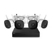 Kamera Ip Imou monitoringu 4Xbullet 2C rej.4ch  Kit/Nvr1104Hs-W-S2/4-F22 6971927230983