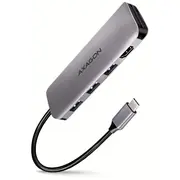 I/O Hub Usb-C 5In1/0.2M Hmc-Hcr3A Axagon  8595247907011