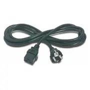 Kabel  Apc 16A/230V, Iec320 C19/Schuko - 2.5M Ap9875 0731304189374