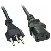 Kabel  Lindy Iec-Netz Schweiz Iec320 C13 0.7M 30425 4002888304252