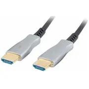 Kabel Lanberg Hdmi - 100M  Ca-Hdmi-20Fb-1000-Bk 5901969429862