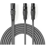 Kabel Nedis Xlr - 1.5M  Coth15025Gy15 5412810295593