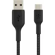 Kabel Usb Belkin Usb-A - Usb-C 3 m  Cab002Bt3Mbk 0745883788606