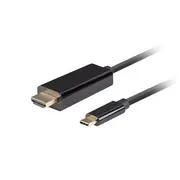 Kabel Usb Lanberg Usb-C - Hdmi 0.5 m  Ca-Cmhd-10Cu-0005-Bk 5901969436754