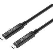 Kabel Usb Microconnect Usb-C - 10 m  Mc-Usb3.2Cc10-8K-Op 5715063780886