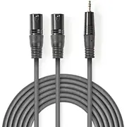 Kabenedis 2X Xlr M - 3.5Mm 1.5M 5412810295869 Coth15310Gy15 
