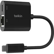 Karta sieciowa Belkin Usb-C - Ethernet  Pd 100W Inc019Btbk 0745883877584 123008