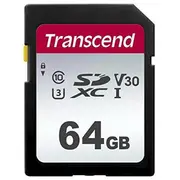 Karta Transcend 300S Sdxc 64 Gb Class 10 Uhs-I/U3  Ts64Gsdc300S 0760557841104 380452
